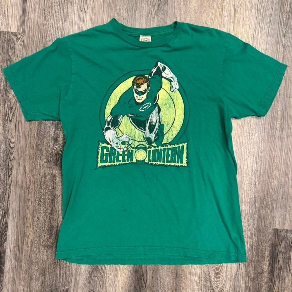 Y2K Green Lantern DC Comics T-shirt Large
